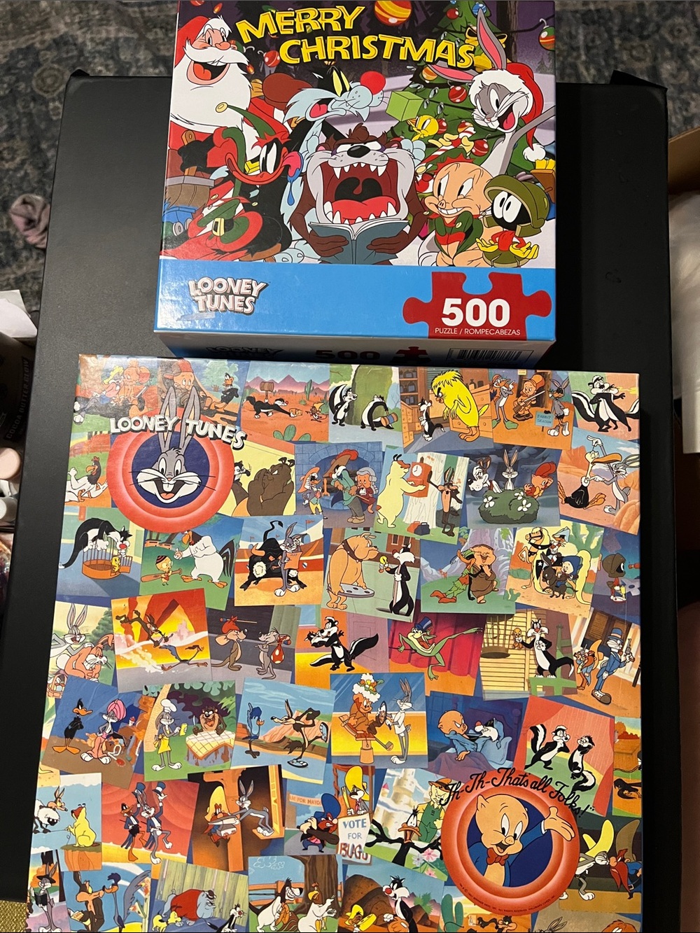 Looney Tunes 500pc Jigsaw Puzzle Bundle • 100% COMPLETE
